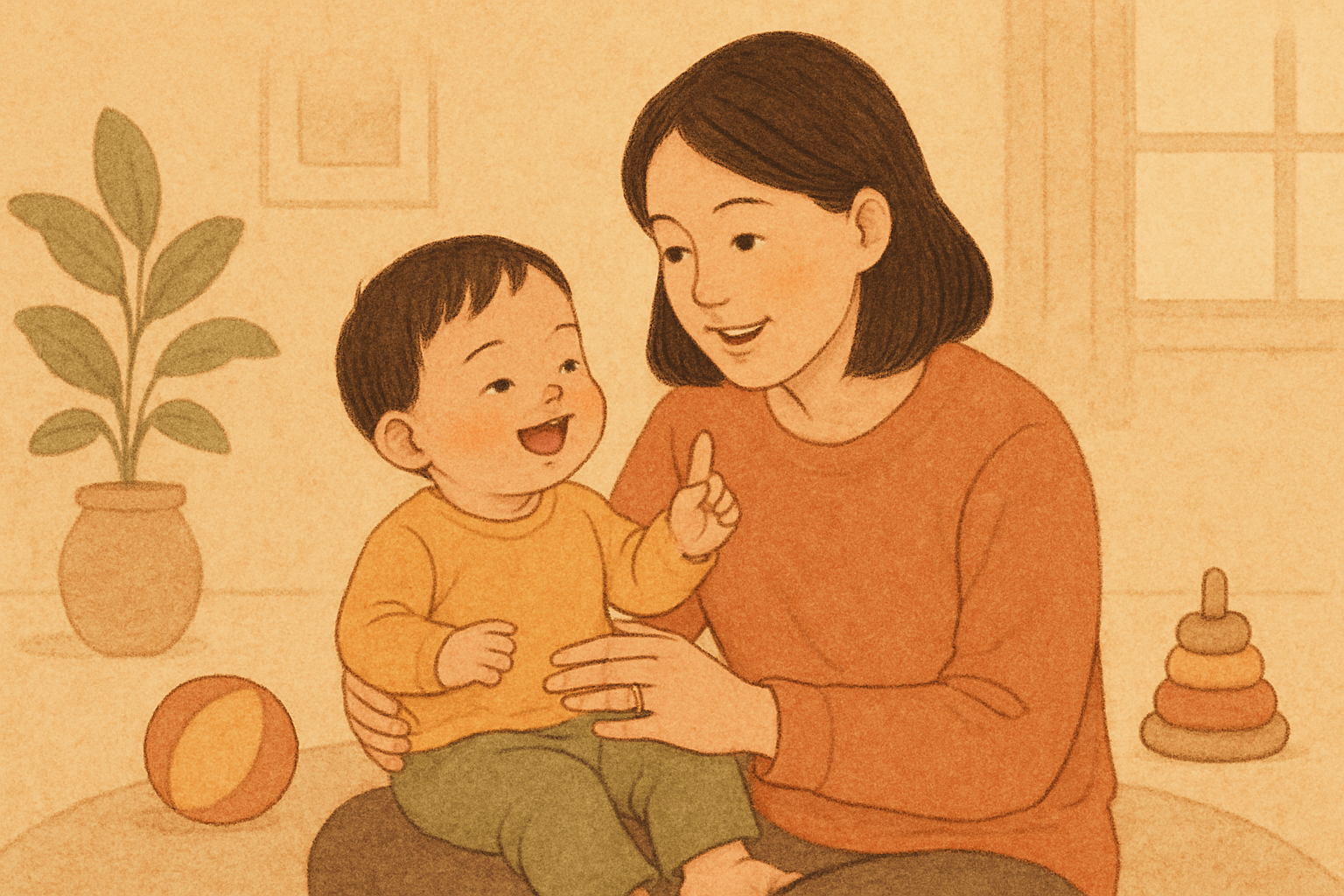 1~2세 아이의 긍정적 양육법: 생활 속 실천 가이드