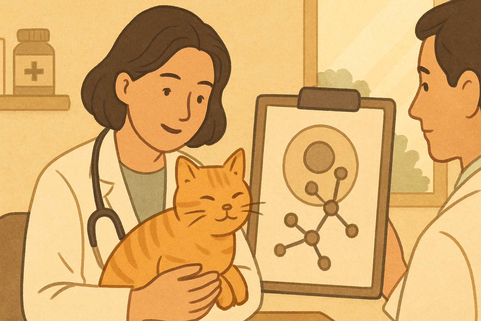 고양이 건강 수명 연장을 위한 줄기세포 치료의 가능성