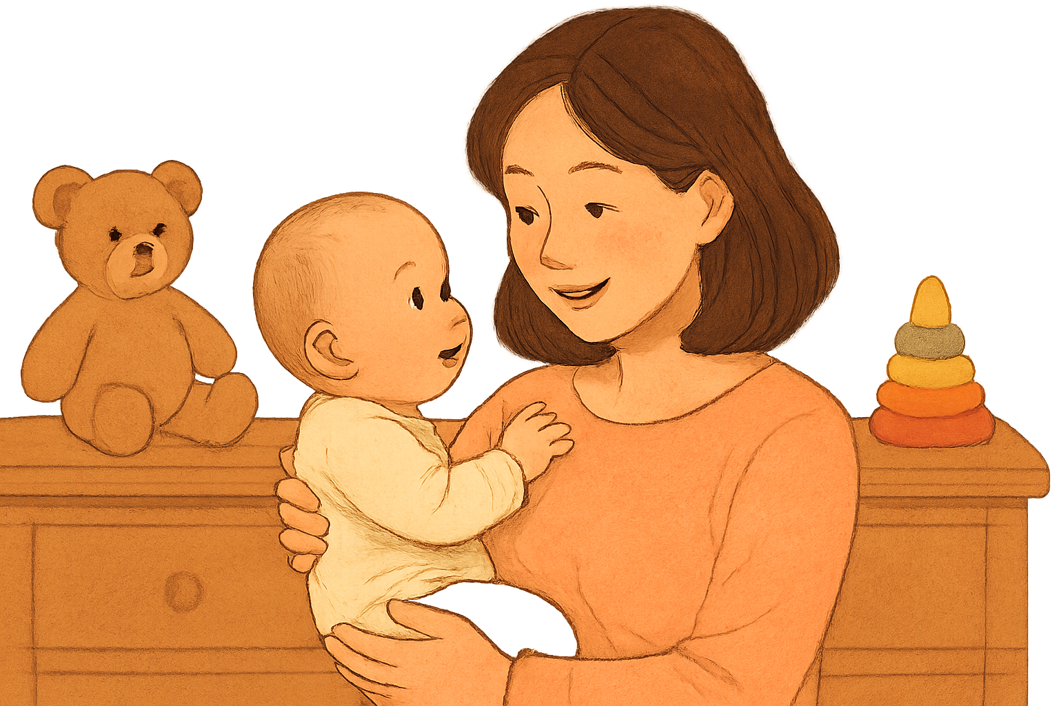 생후 2개월 아기도 세상을 인지한다: 초기 인지 발달의 중요성 이해하기