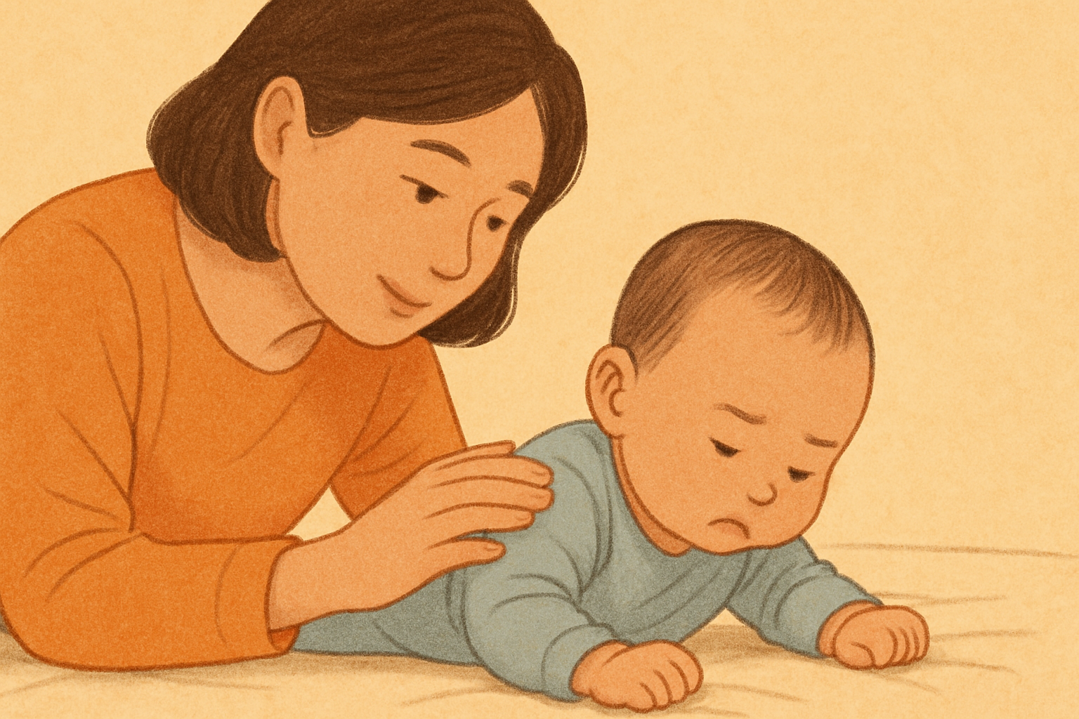 생후 4개월 아기가 고개를 가누지 못한다면? 발달 지연의 징후와 점검 방법