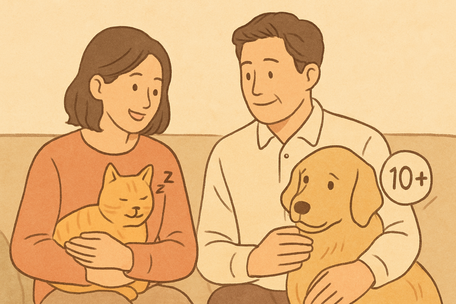 우리 반려동물도 이제 고령사회, 10세 이상 반려동물과 함께하는 가족 늘어나다