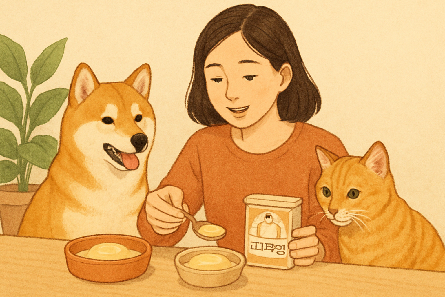 우리 반려동물을 위한 건강 간식, ‘꼬꼬푸딩’ 출시와 활용법