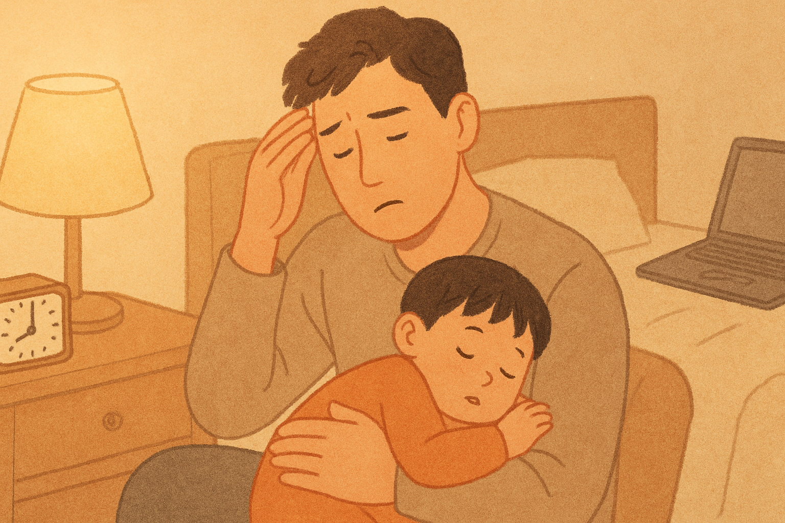 현대 부모들의 수면 부족, 그 원인과 우리 삶에 주는 시사점